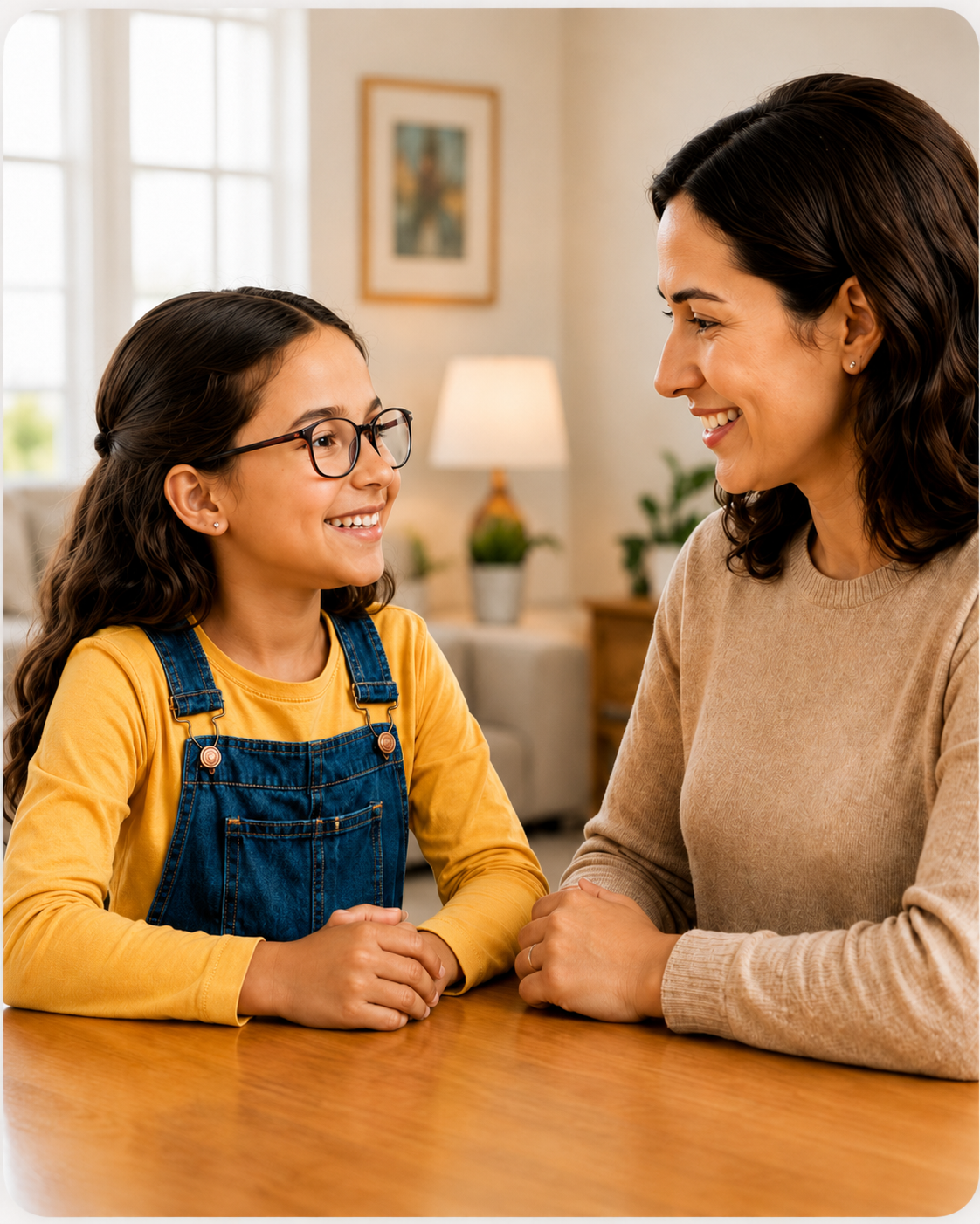 Parent tracking child's progress
