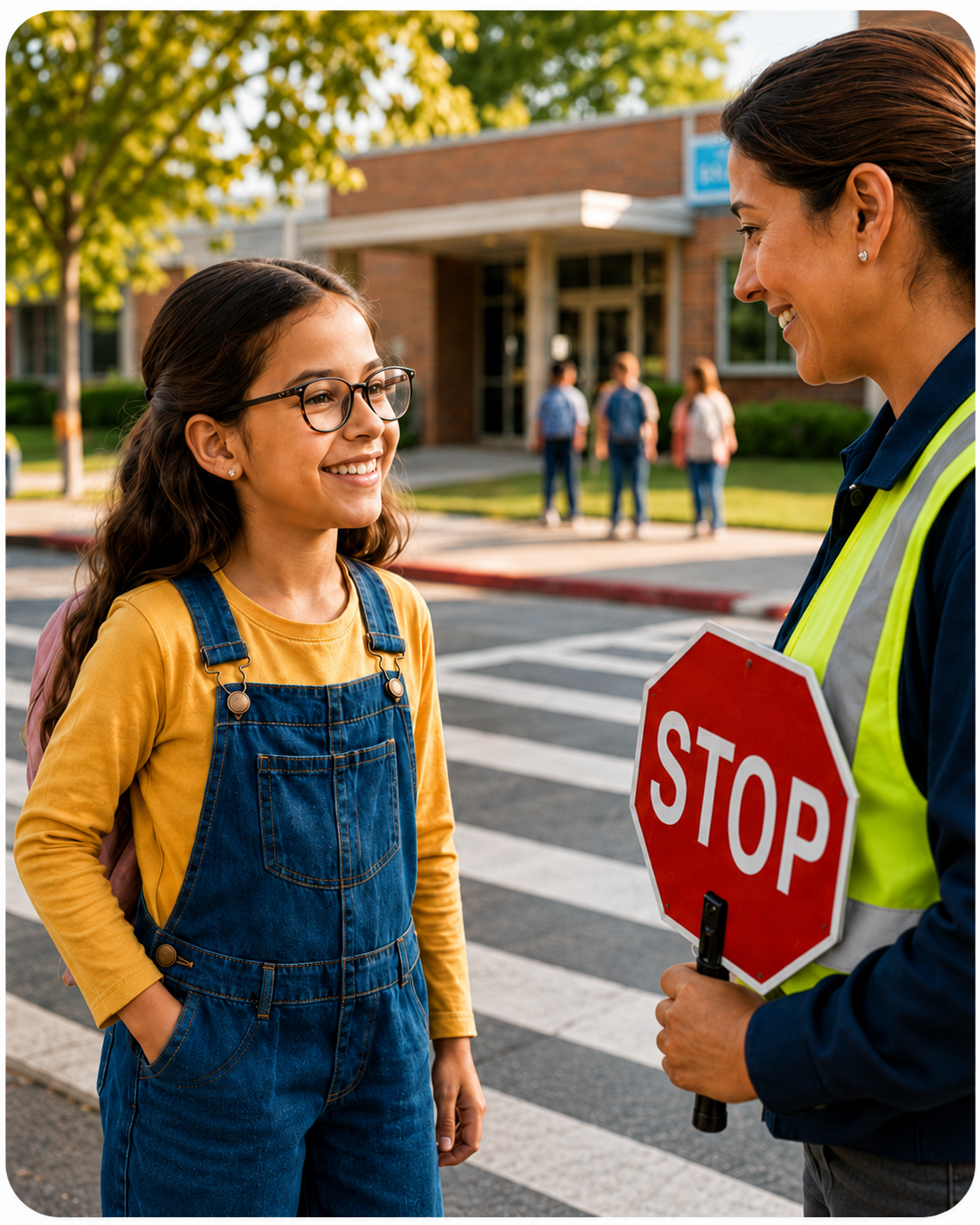Child using social skills in everyday life
