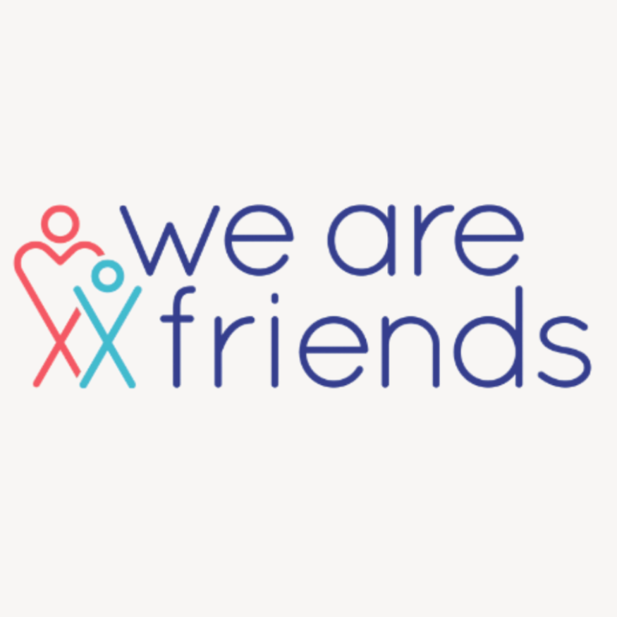 We Are Friends logo